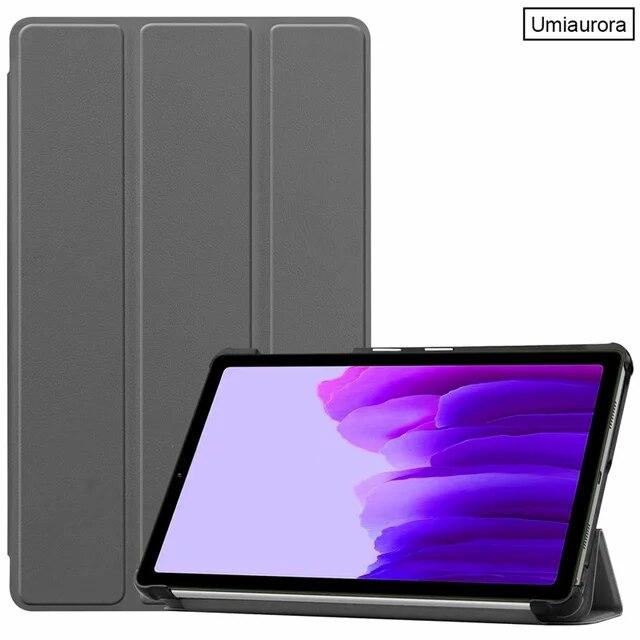 

Для Samsung Tab A8 10.5 2021 SM-X200 SM-X205 Smart Leather Flip Cover Протиударний чохол для Tab A7 Lite 10.4 SM-T500 SM-T220 Чохол Tab S5E 10.5 T725 сірий колір
