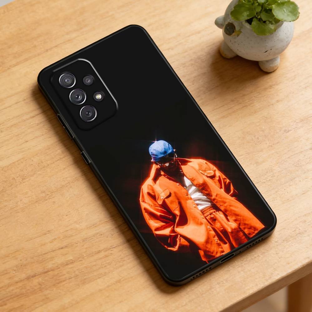 K-Kendrick Lamar Rapper Phone Case For Samsung Galaxy A73,21,22,32,71,53,52,51,80,5G Soft Black Cover
