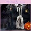 Spooky Battery Operated Halloween Decoration Featuring Ghostly Vibration Effects For Haunted House Themed Parties And Events