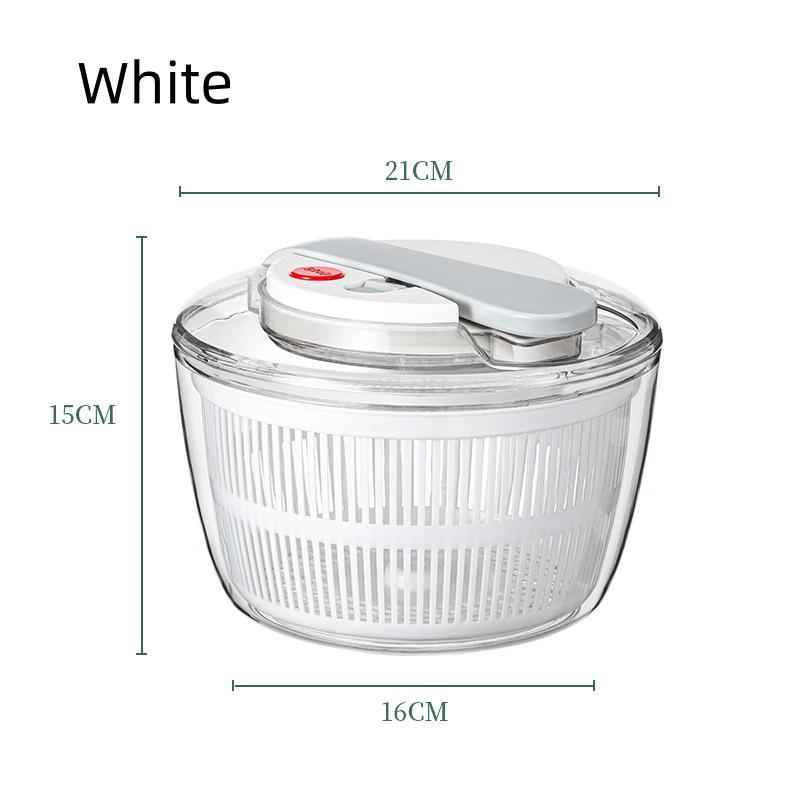 3 Liters Vegetables Salad Spinner Lettuce Leaf Vegetable Dehydrator Multifunctional Vegetable Washer Salad Vegetable Dryer Mixer