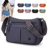 Casual Crossbody Tas voor Dames met Grote Capaciteit - Lichtgewicht Nylon, Meerdere Vakken voor de Zomer