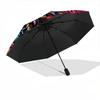 1pc Neon Cat Automatic Open/Close Umbrella, Windproof, Folding Compact Umbrella with Lightweight Design for Women/Men039