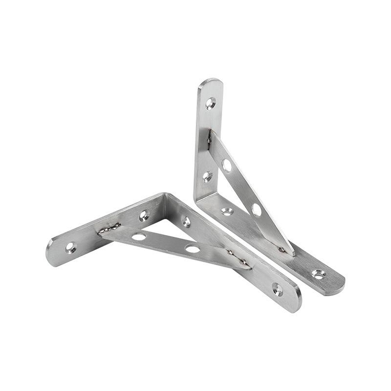Stainless Steel Right Angle Wall Shelf Bracket Support