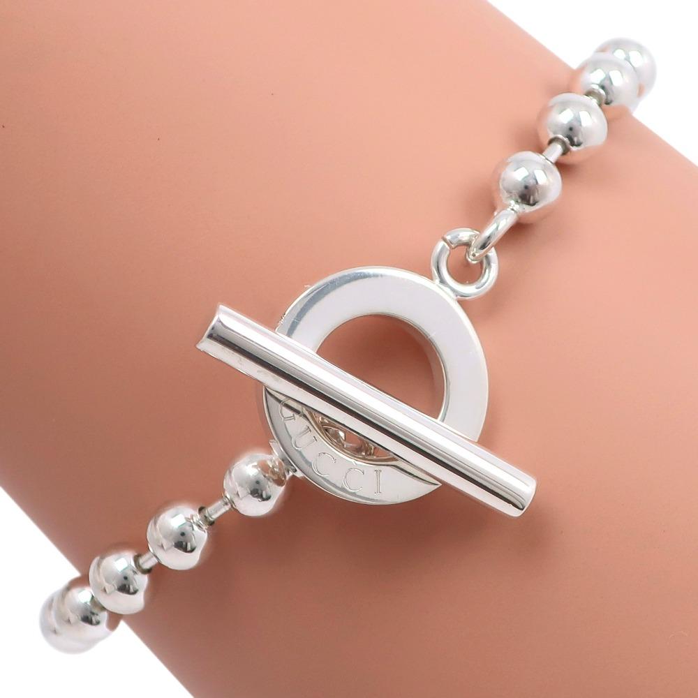 

GUCCI toggle Bracelet Silver925 14.9g Women Used