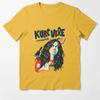 Vtg Kurt Vile Music Star Cotton Yellow Full Size T Shirt Ag455