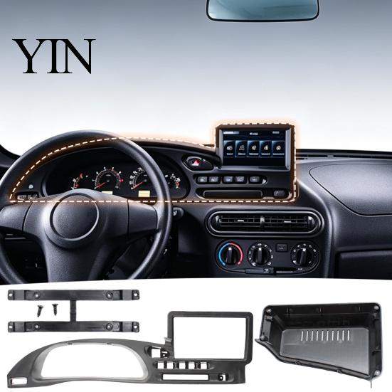 Double Din Radio Fascia 9 Inch Car Dash Kit for NIVA 2009-2020 LADA Head Unit Installation Panel TRAVEL2020+ LHD, Stereo Frame Bezel Adapter