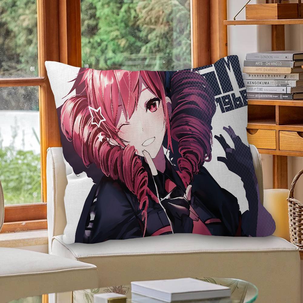 Singer Kasane Teto Cushion Cover Pillow Cover Decor Pillowcase Printed Cushion Case For Couch