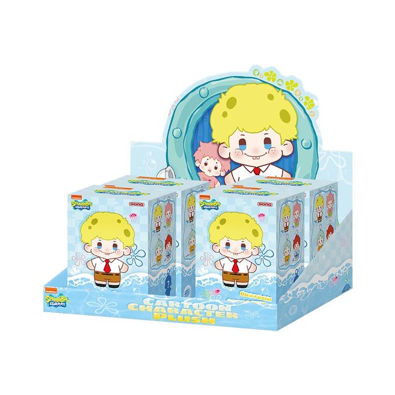 

POP MART Плюшевый кулон Губка Боб Квадратные Штаны Серия [1 шт.] Pop Mart Гашапон Фигурка Сюрприз Пластиковая Модель Премиум Игрушка ПВХ Мягкий Винил Оригинал