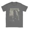 David Bowie Glam Rock Band Graphic T-shirt Vintage Washed Retro Music Unisex Oversized Crew Neck Cotton Short Sleeve Tee Tops