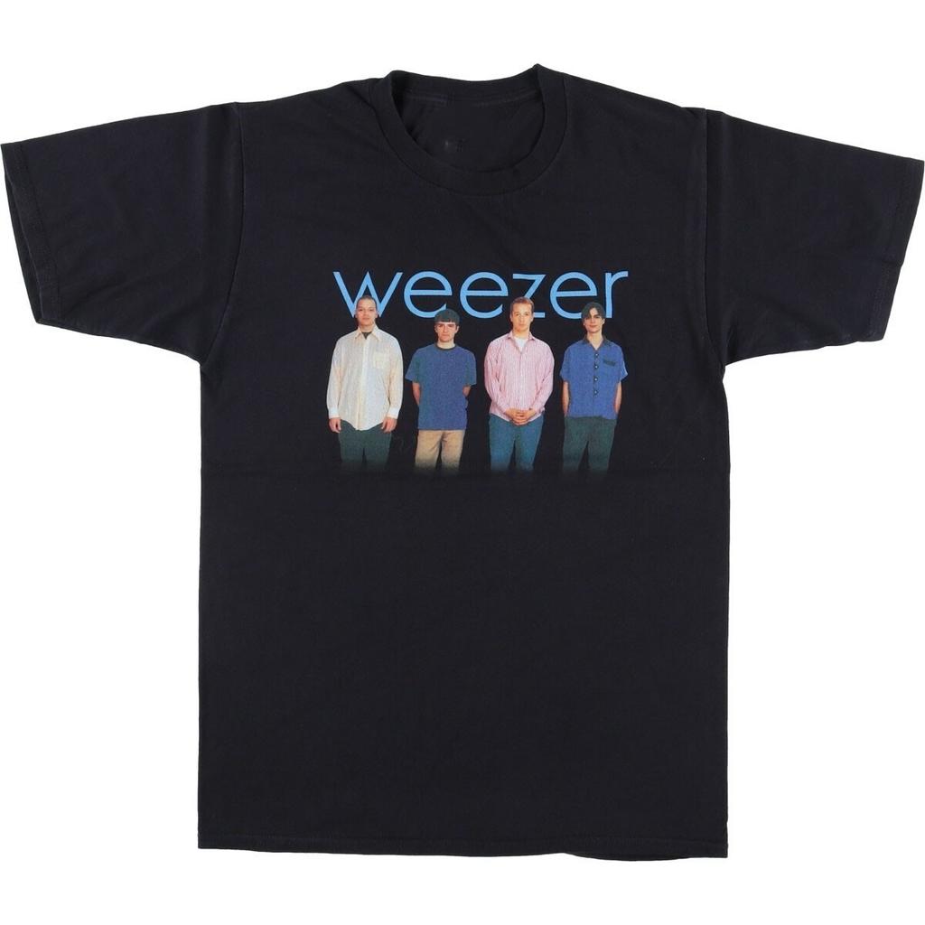 Seltenes Weezer Bandmitglieder Schwarzes Shirt Unisex Konzert S-5XL R365