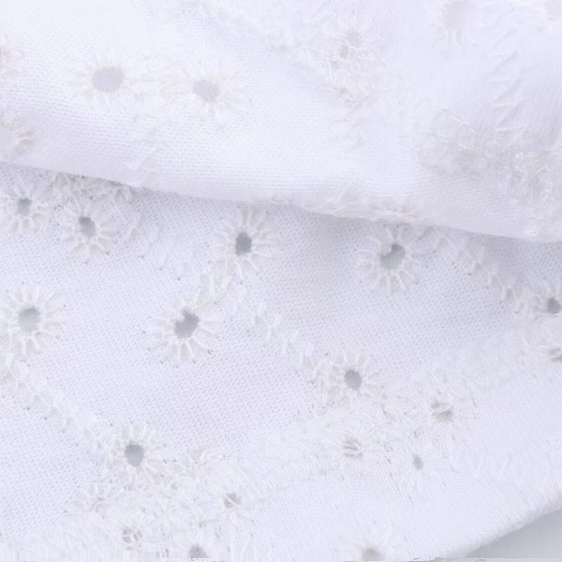 Zab Autumn New Women Clothes Western Style French Style Design Hollow Embroidery Top 4174379