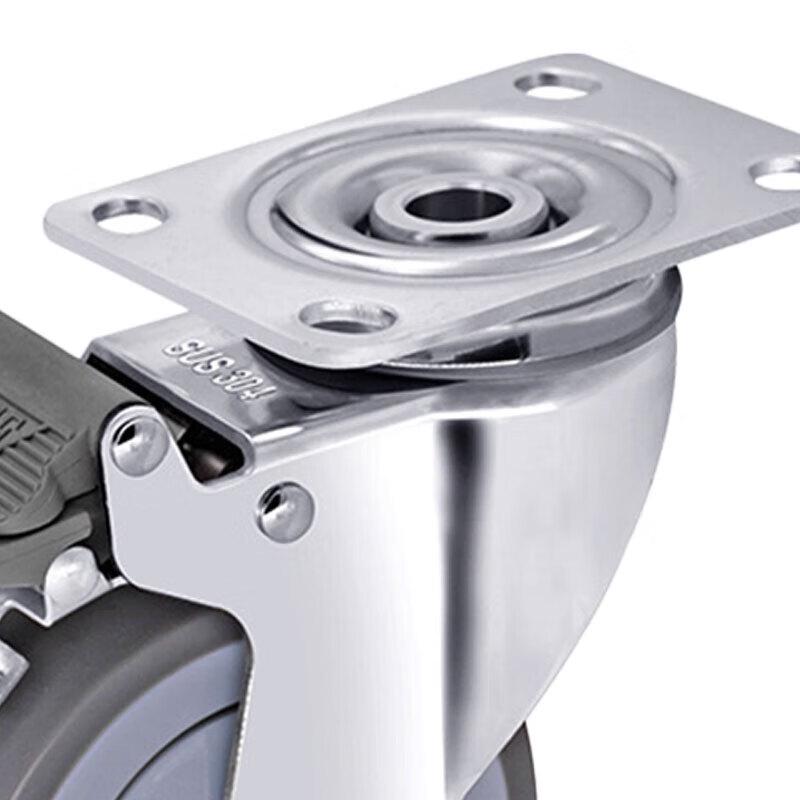 Stainless Steel Silent Industrial Caster Wheel