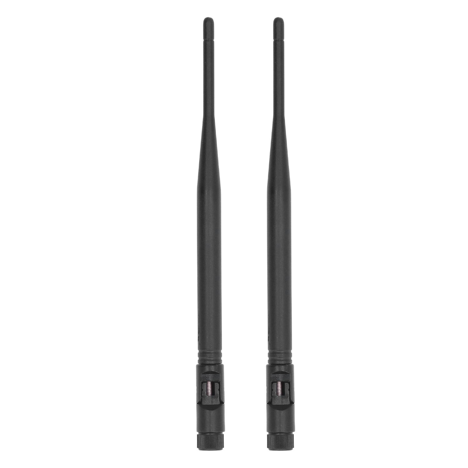 

2Pcs Foldable Antenna ABS Wireless High Gain Antennas with SMA Female Thread Inner Pin