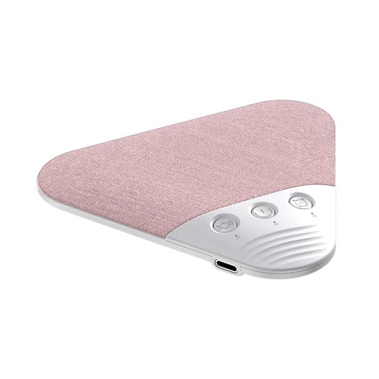 Reproduktor do polštáře s bílým šumem, dobíjecí, pod polštář, s časovačem, USB, pro spánek, bezdrátová, soukromá sluchátka pro spánek