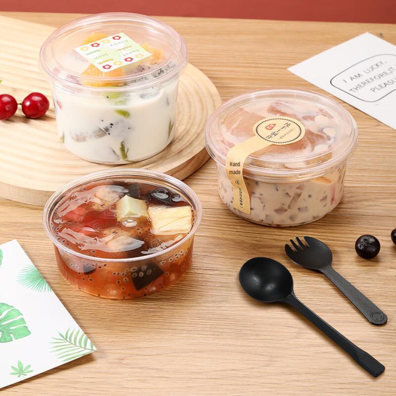 Disposable Dessert & Takeaway Bowls with Lids