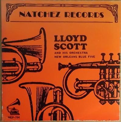 7inch Record LLOYD SCOTT'S ORCHESTRA / NEW ORLEA - Lloyd Scott And His Orchestra / New NEP704 Natchez Records Argentina Jazz Used