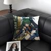 QQingyi ZenlessS Zone Zero Cushion Cover Natural Linen Organic Fabric DoubleSided Printing Sofa Home Decor Gift Pillow Case