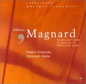

CD MAGNARD - Sonate Pour Violon Et Piano Op 4617602 Europe Classical Used