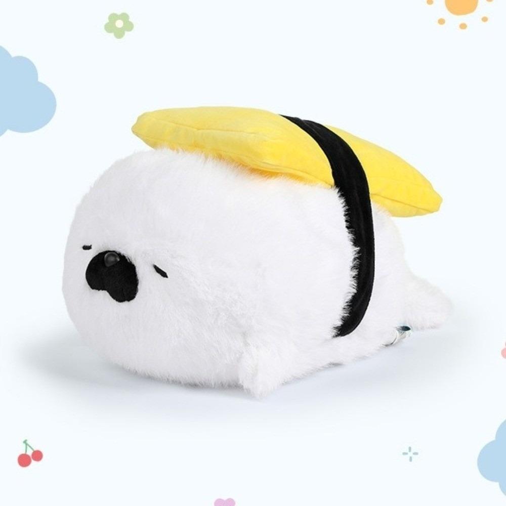 Japanese Style Stuffed Sea Otter Toy Kawaii Pillow Cushion Fried Shrimp Soft Doll  Birthday Gifts