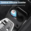 -Sottobicchieri in Silicone per Portabicchieri Auto Per BMW X1 U11  2024 2025 LHD Console Centrale Portabottiglie Antiscivolo Organizer Bevande