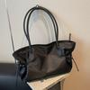 New nylon splicing daily commuting large-capacity versatile underarm shoulder women's bag lightweight portable tote bag