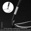 Unisex Metal Half Frame Men Women Plastic Lens Large Face Nearsighted Spectacles for Business Daily
