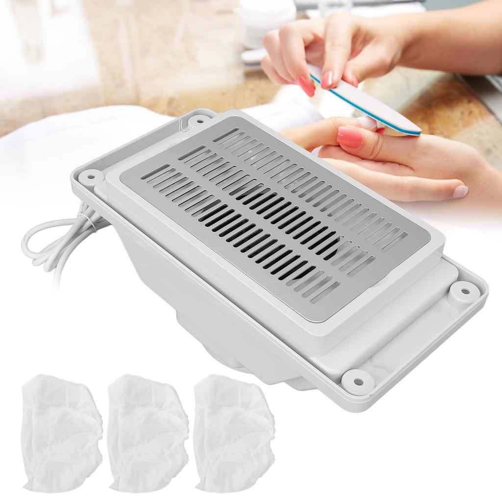 Nail Dust Collector Electric Powerful Nail Dust Suction Cleaner Extractor for Nail Salon Home Use