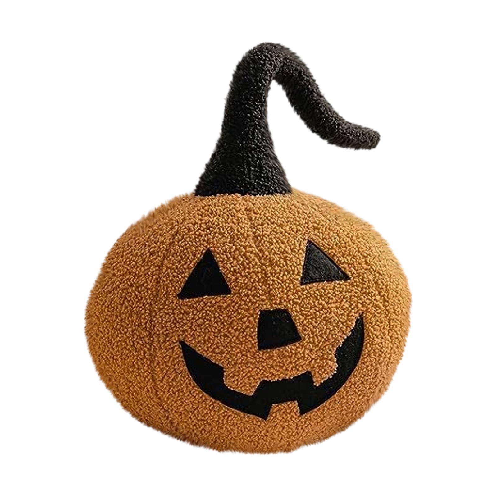 

Happy Halloween Pumpkin Shaped Pillow Home Pillow(without Label) One Size