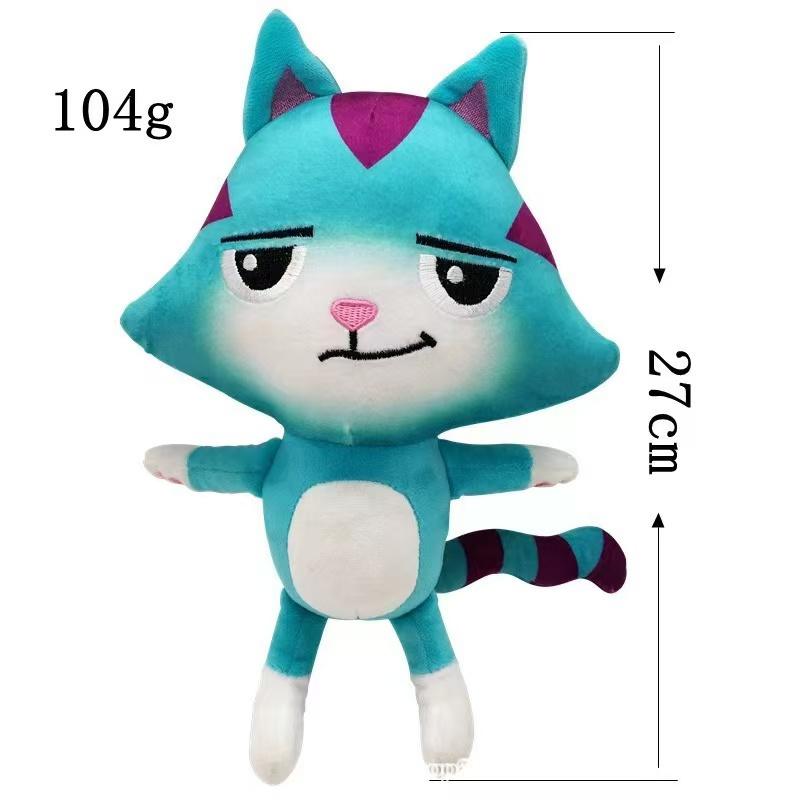 Newest 9 Stlyes Gabby Dollhouse Plush Toy Mercat Cartoon Stuffed Animals Mermaid Cat Plushie Doll Kids Birthday Christams Gifts