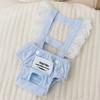 Nervous Cat Pure Cotton Jacquard Baby Grade Physiological Pants Female Dog No Love Pants Anti-harassment Four Seasons Puppy Pet Dog Clothes
