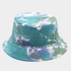 ins new tie-dye bucket hat men's and women's fashion trend double-sided basin hat spring and summer outdoor casual sun hat