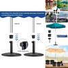 Plastic Umbrella Base Adapter With Screw Fixing For Solar Umbrella Stand And Support Pole