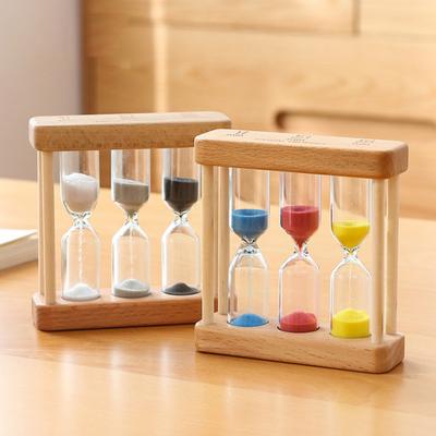 Sanduhr Set 1Min 3Min 5Min Sanduhr 3-in-1 Tisch Sanduhr