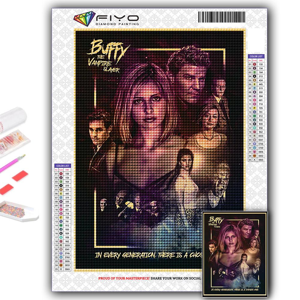 Full 5D Diy Diamond Painting Buffy the Vampire Slayer 5D Diamond Painting