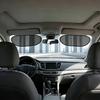 2pcs Anti-Glare Car Sunshade Effective UV Protection Clear Vision Sunlight Block for Safe Driving