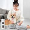 Electric Pet Nail Trimmer Rechargeable Pet Nail Grinder Dog Nail Trimmer Suitable for Small Middle Large Dogs and Cats
