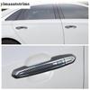 Car Outer Door Handle Protector Decoration Cover Trim ABS Carbon Fiber Accessories Exterior For Cadillac CT5 CT5-V  - 2024