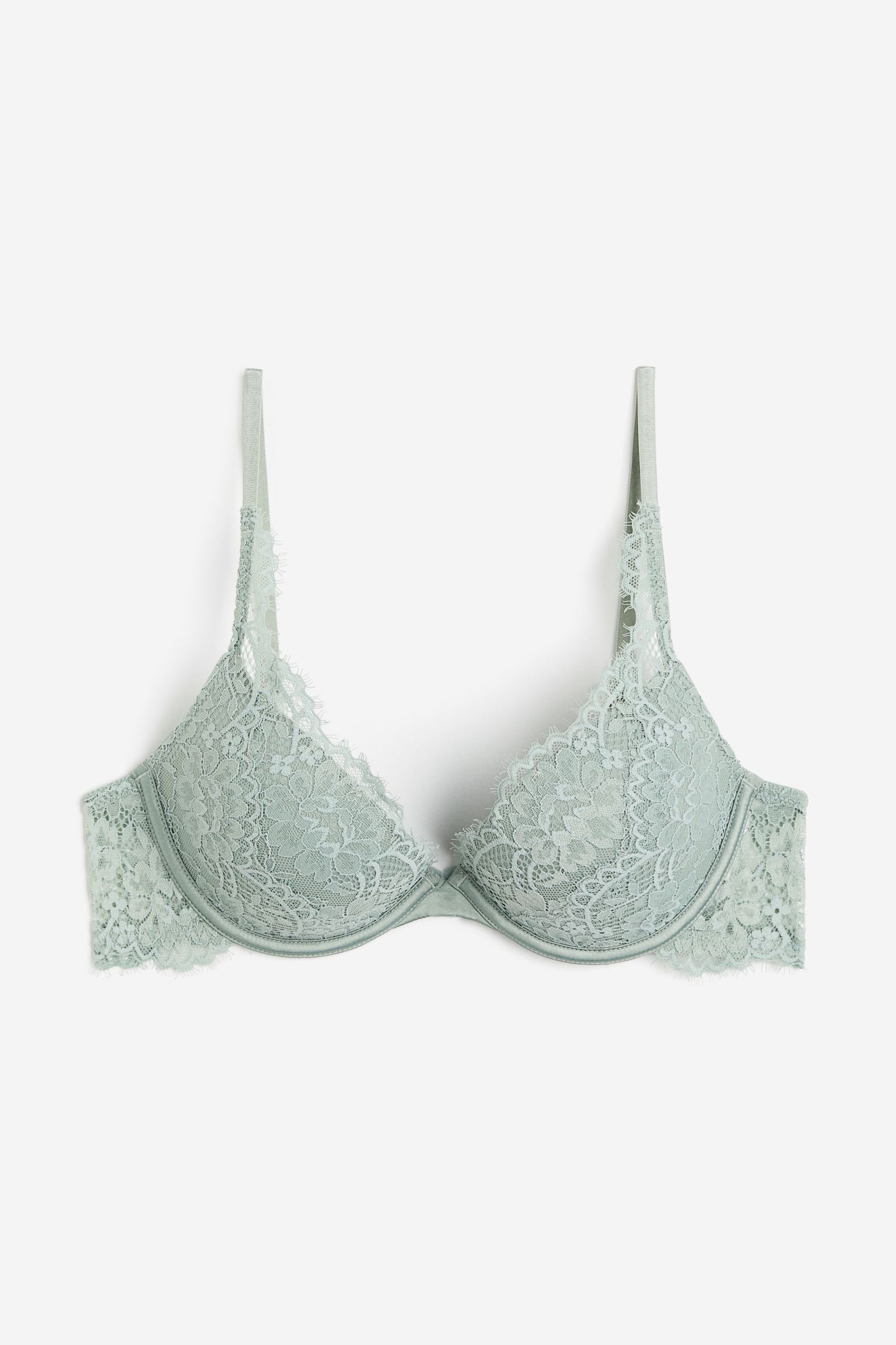 

Lace super push-up bra