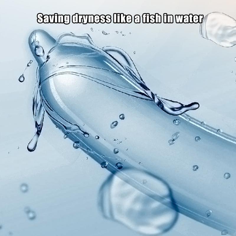 MELEON  10pcs Hyaluronic Acid Condom 001 Ultra Thin Large Particle Condom Adult Sexual Products Full Oil Smooth Sex Toys Condones 52mm