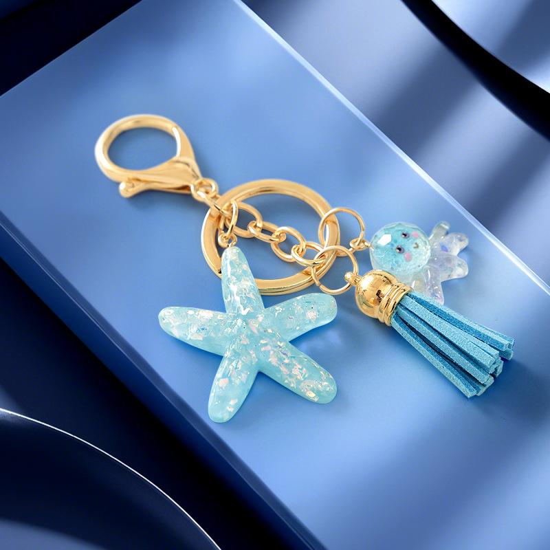 Yogodlns Cute Star Beachside Mini Backpack Hanging Handbag Pendant Bag Pendant Bags Accessories
