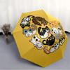1pc Cat Love Automatic Open/Close Umbrella, Portable Folding Umbrella for Travel, Themed Events, It is suitable as a gift for various festivals, Outdo