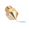 Anet 0.4mm Brass Nozzle Extruder Print Head + Heater Block Hotend + 1.75mm Throat Tubes