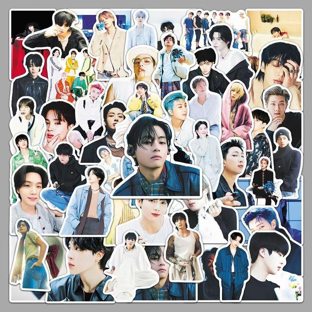 BTS Stickers,Stickers for Laptop Journal Skateboard Guitar Luggage