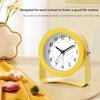Silent Mechanism Alarm Clock Loud Sound with Night Light Desktop Clock Rotating Bracket Electronic Clock Bedroom Decor