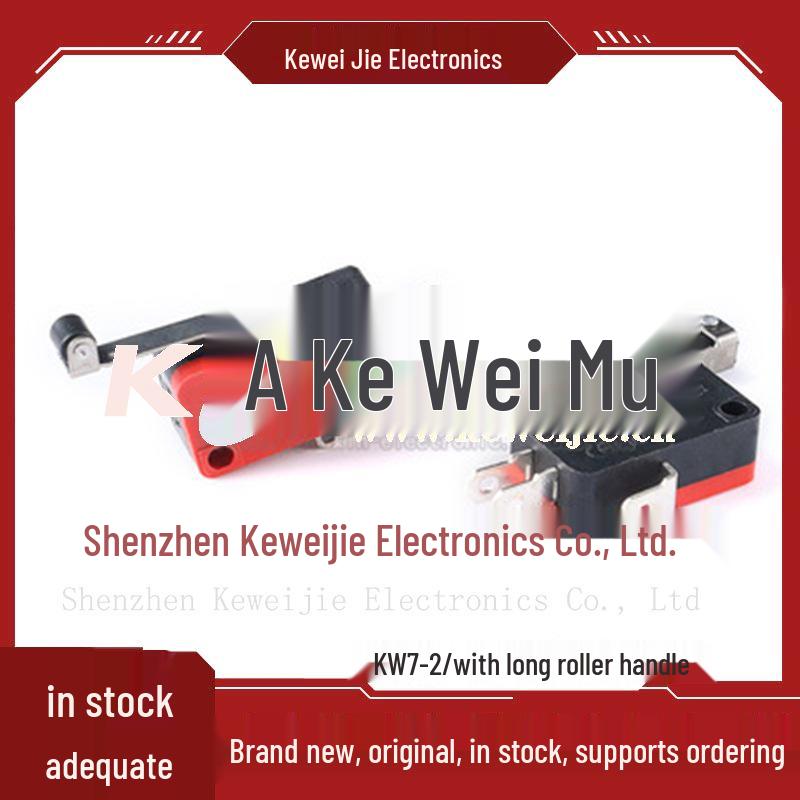 Copper Contact V-15 KW7-3 Micro Switch with Lever Optional, Copper Roller, and Push Button Limit Switch.