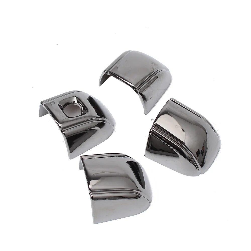 Pentru Lexus LX570 LX 570 2012- GX460 2010-20, ediție specială cromată neagră, capac pentru mânerul ușii, accesorii auto, 4 buc/set