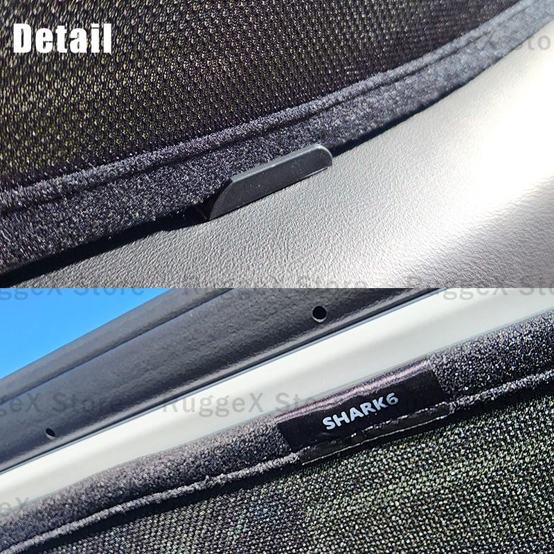 Rear Window Windscreen Cover For BYD Shark 6 Windshield Sunshade Sun Shade Solar Protection Side Sun Visor Car-cover Accessories