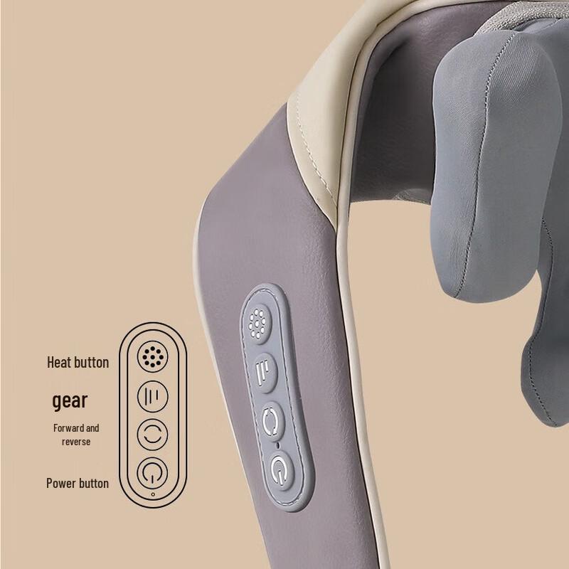 Rechargeable Neck and Shoulder Kneading Massager CN Plug (adapter Included)