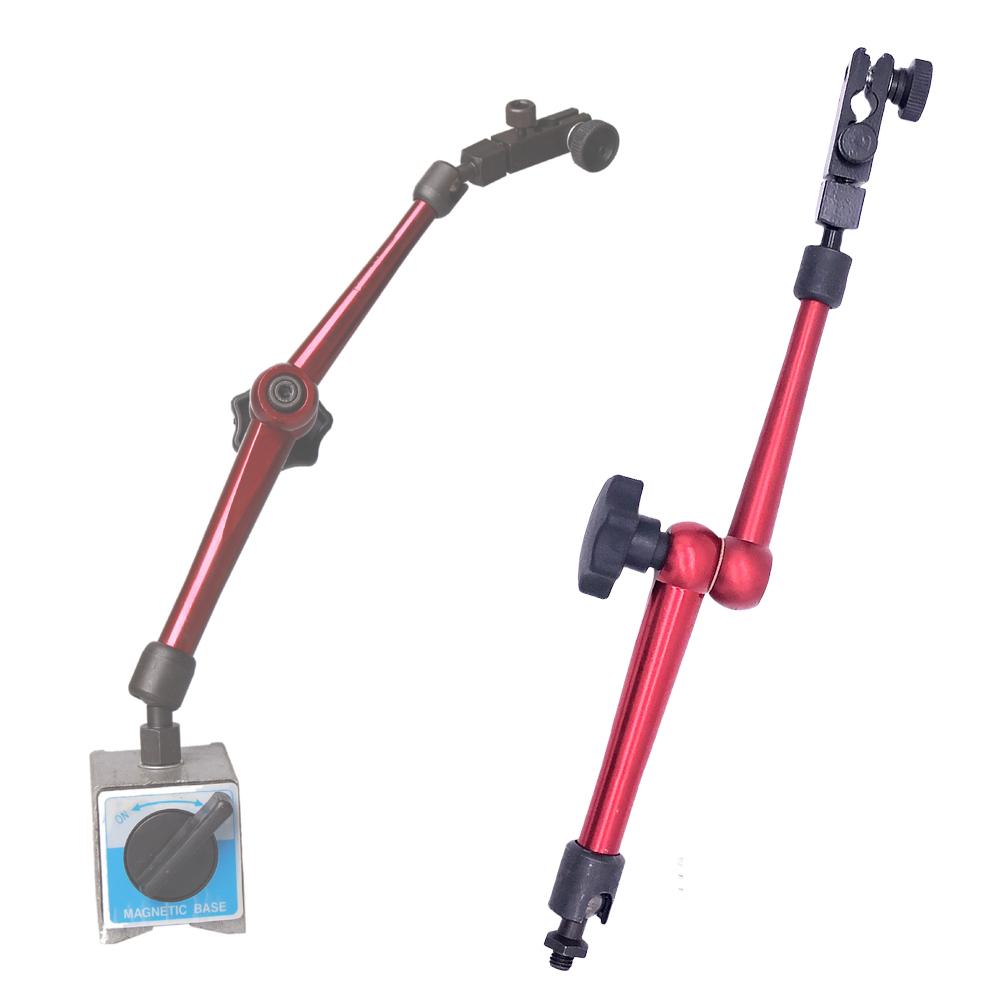 Dial Test Indicator Tool Adjustable Universal Magnetic Base Holder Flexible Stand for Equipment Calibration & Machining