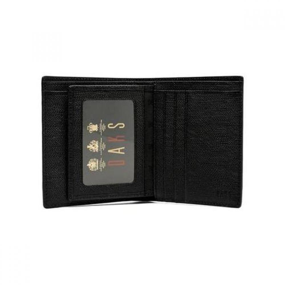 Daks Black Line Check Logo Wallet Dbwa9f622